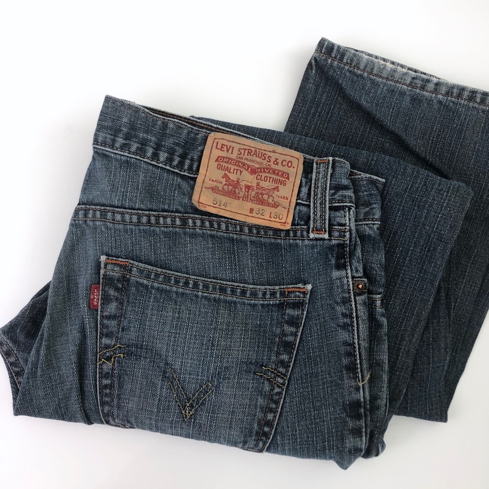 Levi’s Men 514 Slim Straight Denim Jeans 32x30